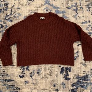 NWOT American Eagle Cropped Sweater Crew Neck